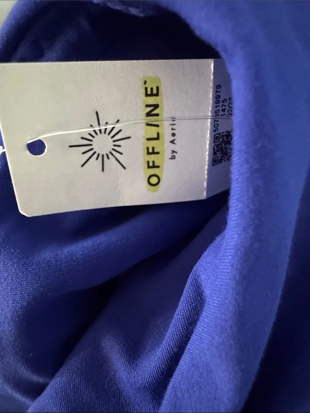 OFFLINE By Aerie Real Me XTRA High Neck Longline Sports Bra